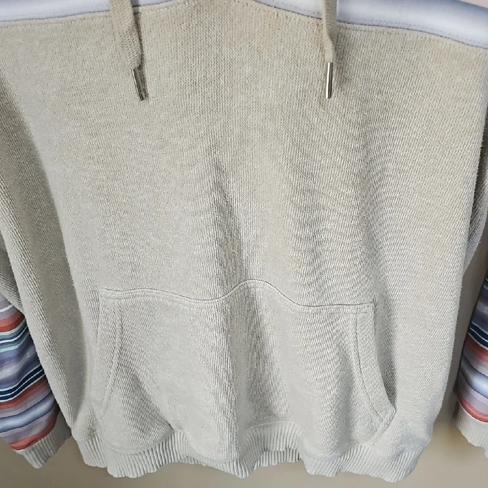 Hooey Black Label Pullover with Multicolor Stripe Accents - Picture 4 of 5